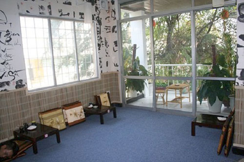 cách bài trí đẹp mắt tại nghiêm hoa trà